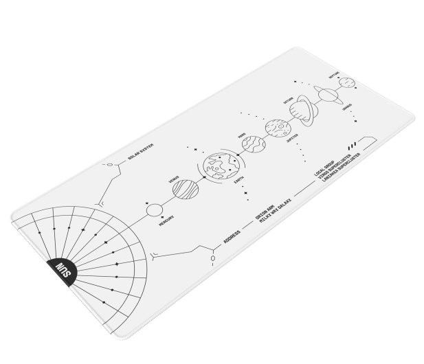 Dark Project Gaming Mousepad Terra Nova White XL - 1367416 - zdjęcie 2